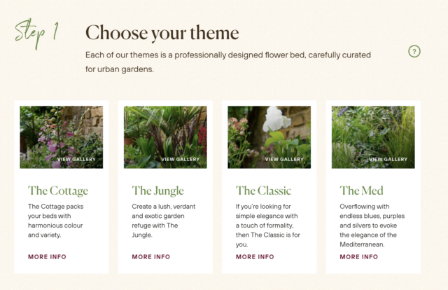 Screengrab of Choose Your Theme